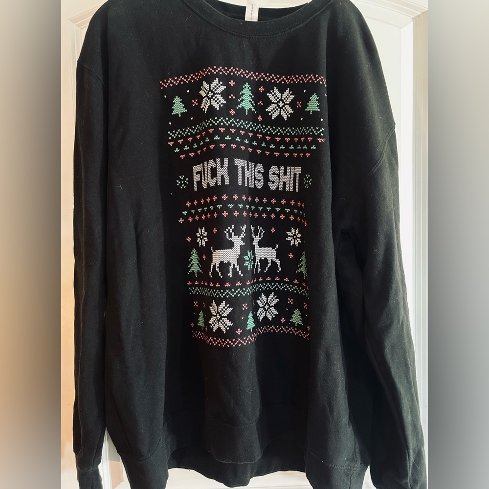 Men’s Ugly Sweater Funny Christmas Sweatershirt